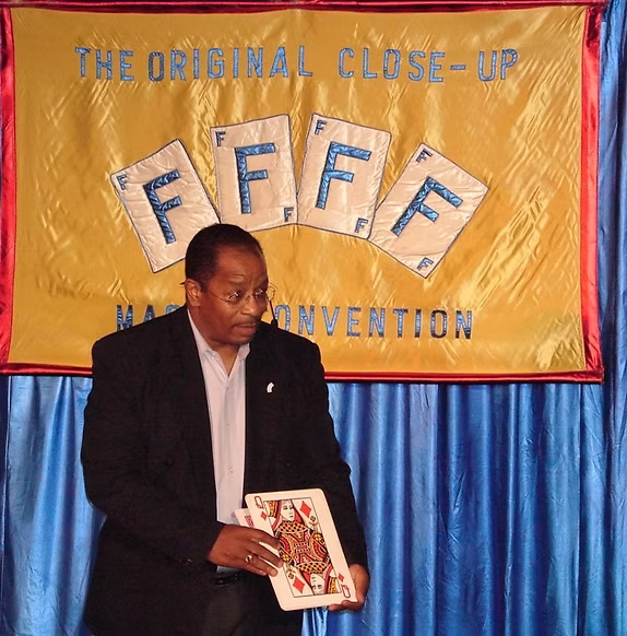 Magician with a glowing orb